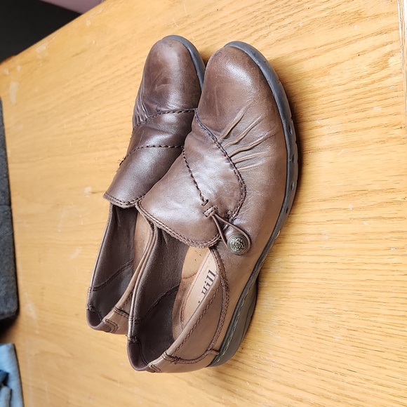 Cobb Hill by New Balance 'Paulette' brown leather loafers, sz 8 M - Picture 1 of 9